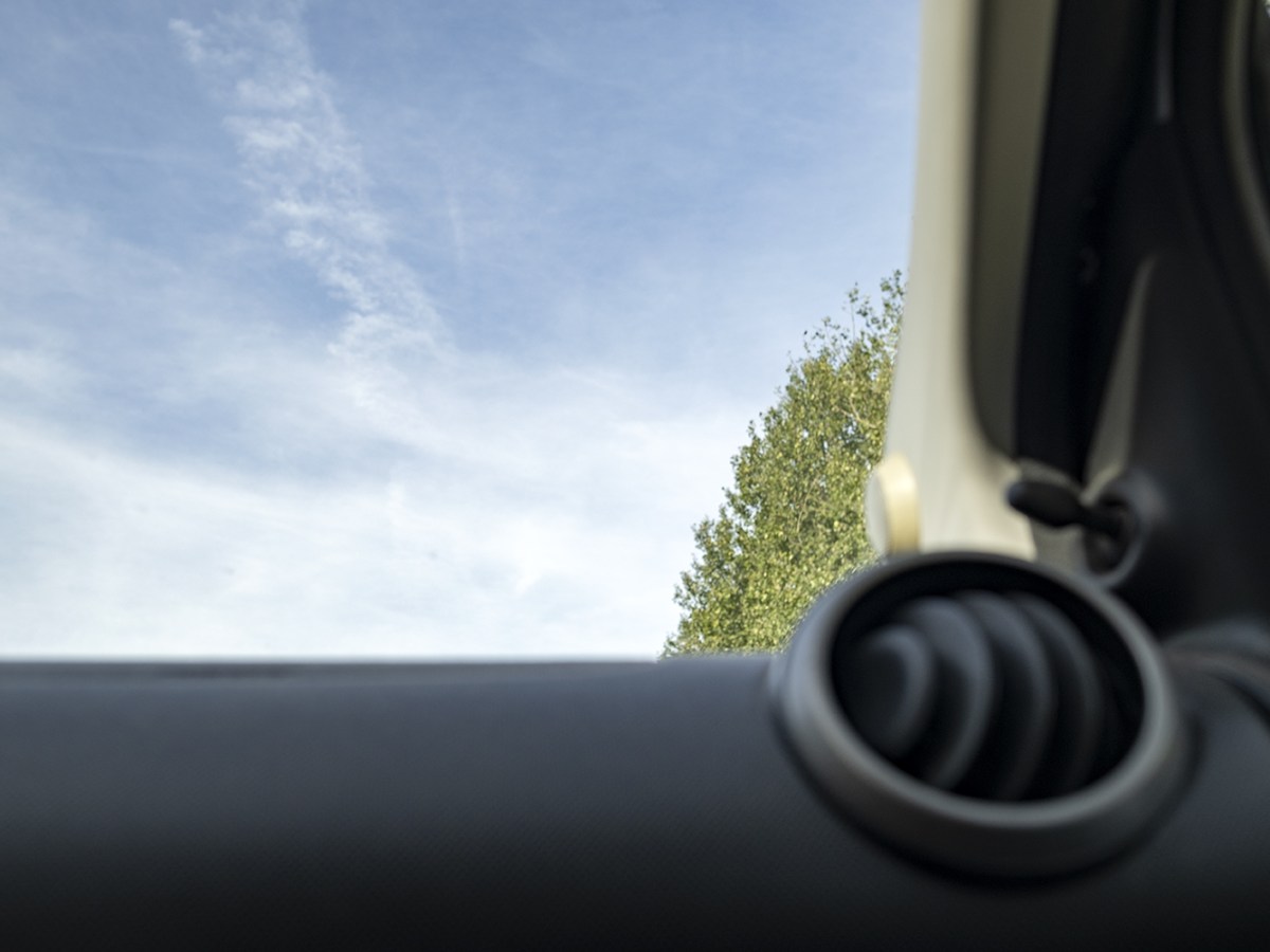Toyota Aygo, and the&nbsp;sky